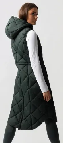TROK.PL Kamizelka BVertigo GEM Long Scarab green 1