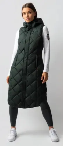 TROK.PL Kamizelka BVertigo GEM Long Scarab green 2