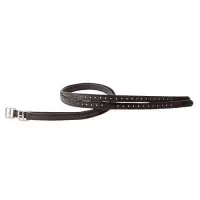 Puśliska skórzane Kavalkade Supple black 145cm.