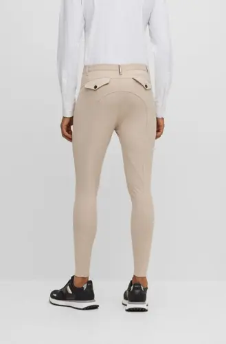 TROK.PL Bryczesy Boss Equestrian James beige 4