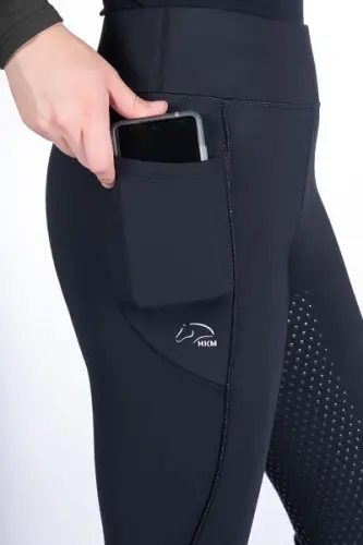 TROK.PL Legginsy damskie HKM Alice full grip navy