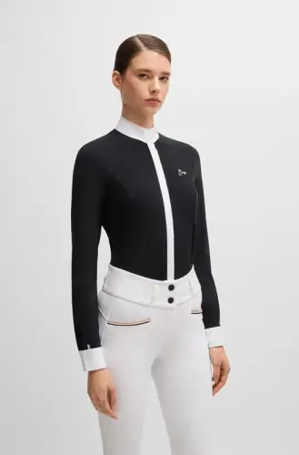 TROK.PL Koszulka konkursowa Boss Equestrian Emma black 2