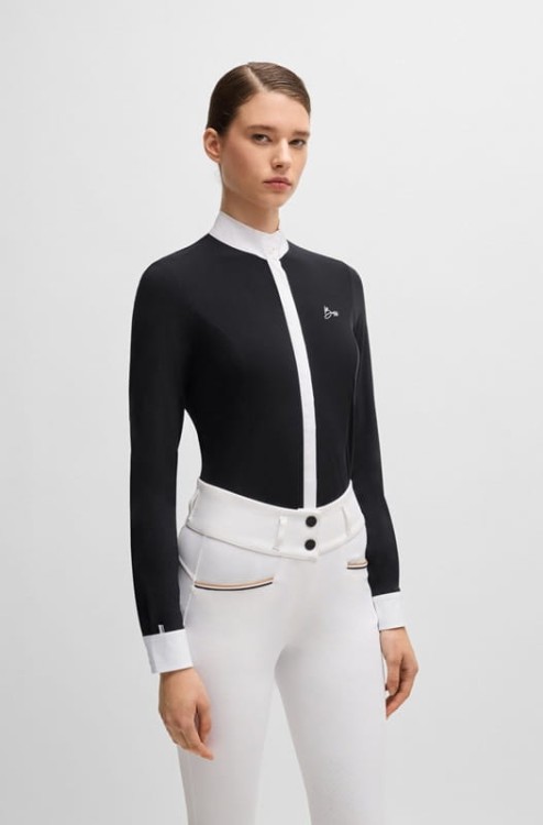TROK.PL Koszulka konkursowa Boss Equestrian Emma black 2