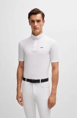 TROK.PL Koszulka konkursowa męska Marty Boss Equestrian white 3