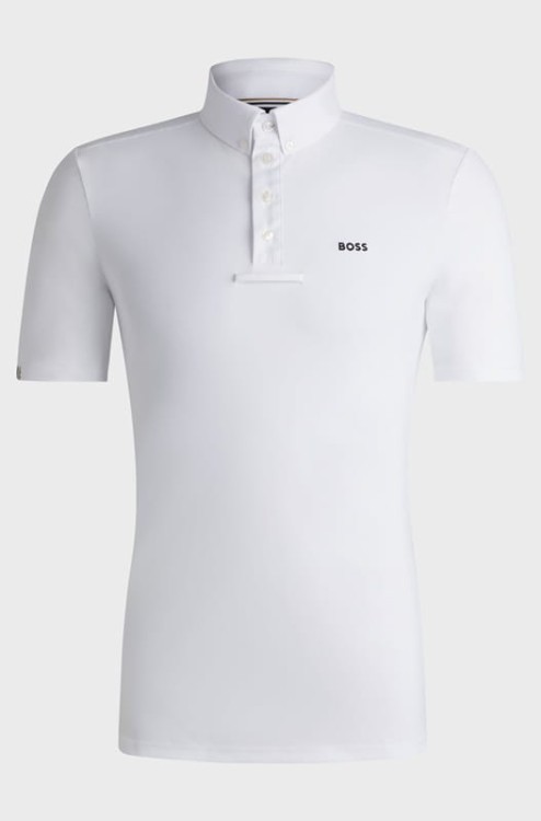 TROK.PL Koszulka konkursowa męska Marty Boss Equestrian white 1