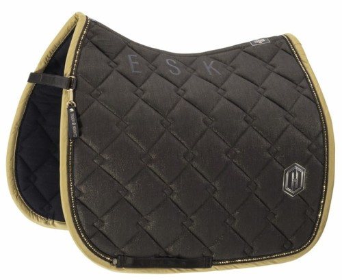 TROK.PL Czaprak Eskadron Glitter Crystal Heritage black truffle DL