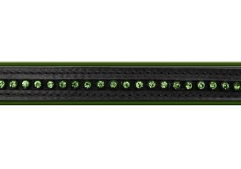TROK.PL Ogłowie Diamant green 2
