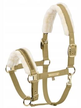 TROK.PL Kantar Eskadron Faux Leather Jewel cardamom