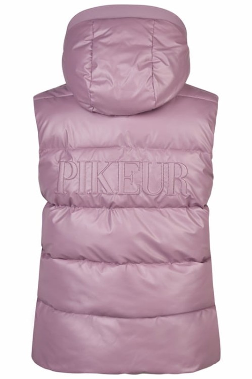 TROK.PL Kamizelka Pikeur Quilted 8004 berry blush back