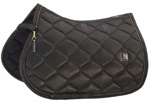 TROK.PL Czaprak Eskadron GLAM Crystal Heritage 26 black truffle VS