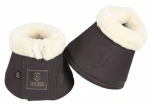 Kaloszki Eskadron FAUX LEATHER FAUX FUR black truffle XXL