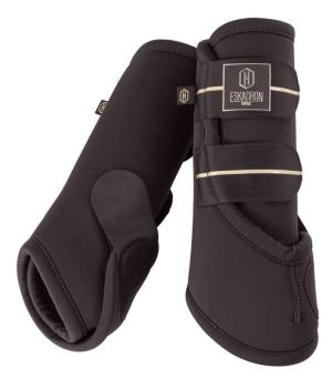 TROK.PL Ochraniacze PRO Dresaage Eskadron przody black truffle