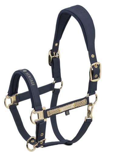 TROK.PL Kantar Eskadron FAUX LEATHER DOUBLE PIN Heritage 25 navy.jpg