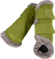 Ochraniacze Eskadron FauxFur Platinum Moss Green L