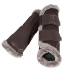 Ochraniacze Eskadron FauxFur Platinum Teak Brown L