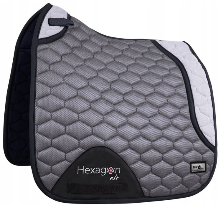 TROK.PL Czaprak HEXAGON AIR MESH FP grey DL