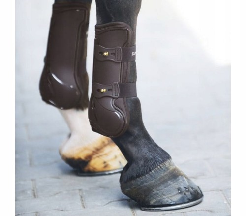 TROK.PL Ochraniacze skokowe na kołki Kavalkade Compete brown