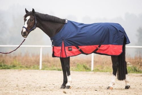 TROK.PL Derka padokowa 2-kolorowa START navy/red