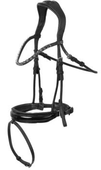 TROK.PL Ogłowie anatomiczne Horze Clermont black