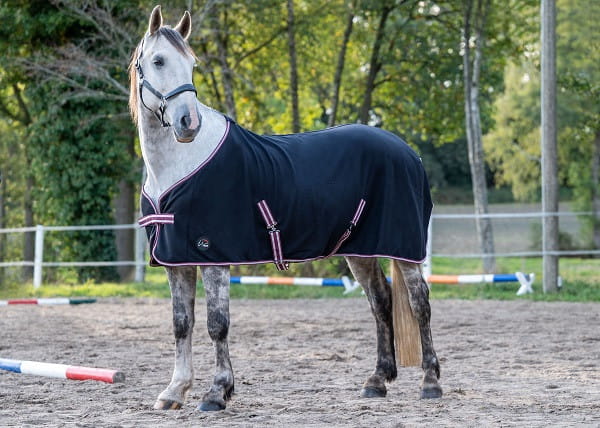 TROK.PL Derka polarowa HKM black