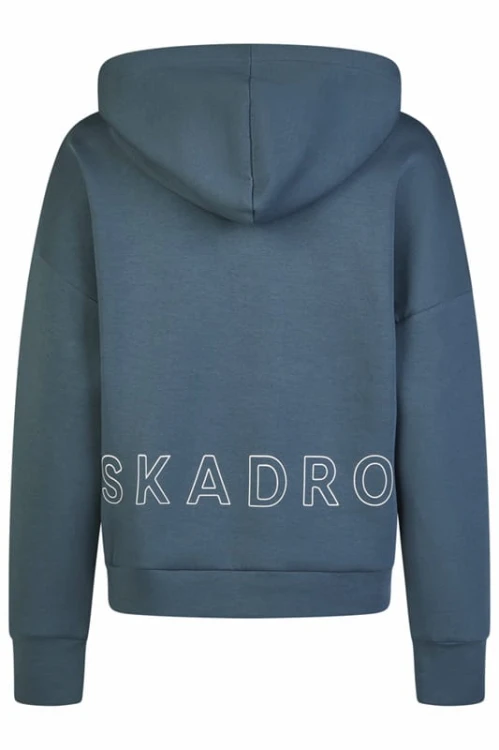 TROK.PL Bluza Eskadron Hoody ocean back