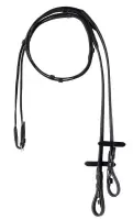 Wodze gumowane z klockami Horze black Pony