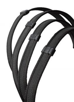TROK.PL wodze gumowane Horze black