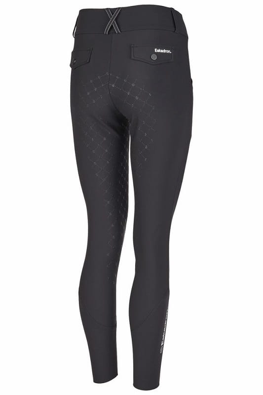 TROK.PL Bryczesy Eskadron Full Grip DYNAMIC 24 black 1