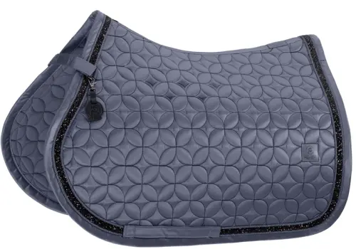 TROK.PL Czaprak Eskadron contrast jewel Platinum 26 slate blue VS