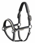 Kantar Eskadron GIRTH DOUBLE PIN, HERITAGE 26, black-pale-slate blue X-Full