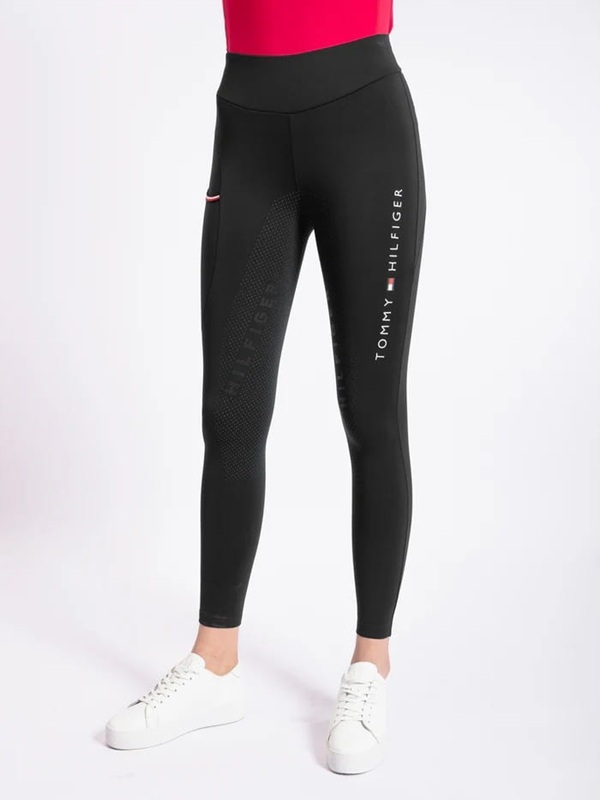 TROK.PL Legginsy Tommy Hilfiger Elmira black 1