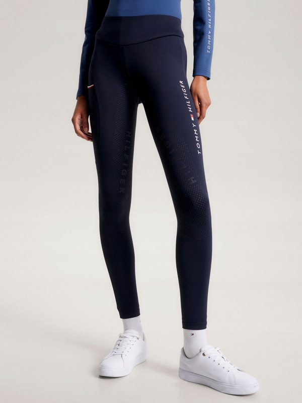TROK.PL Legginsy Tommy Hilfiger Elmira desert sky 1