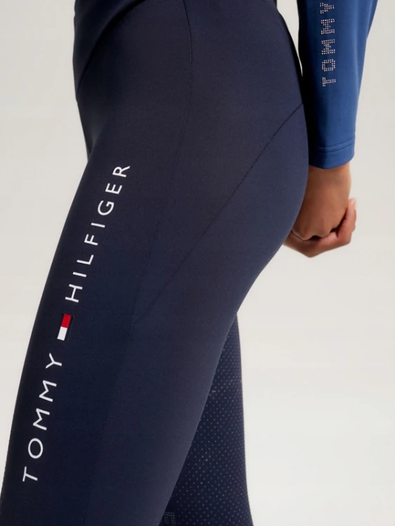 TROK.PL Legginsy Tommy Hilfiger Elmira desert sky 3