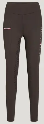 TROK.PL Legginsy Tommy Hilfiger Elmira cacao 4