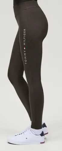TROK.PL Legginsy Tommy Hilfiger Elmira cacao 2