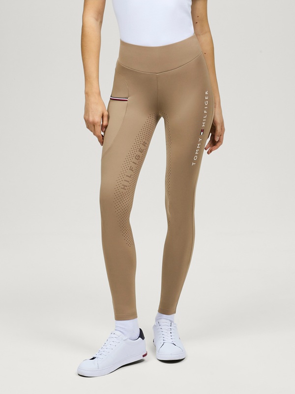 TROK.PL Legginsy Tommy Hilfiger Elmira fossil 1